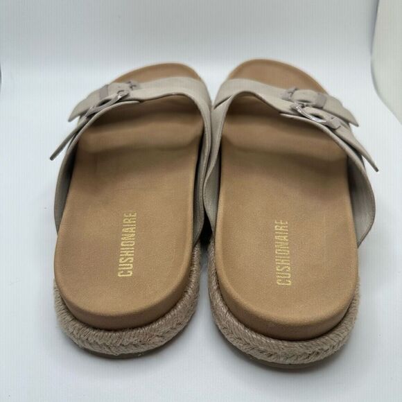 CUSHIONAIRE Women's Espadrille footbed sandal with +Comfort 11 STONE - Picture 4 of 7